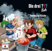 Cover-Bild zum Titel 'Folge 104: Teuflische Küche' von 'Die Drei ??? Kids'