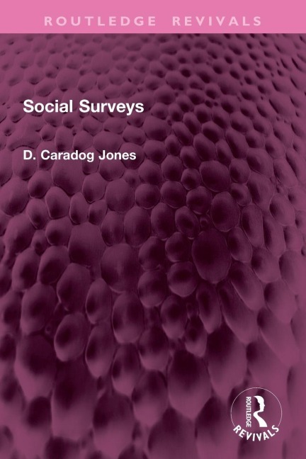 Social Surveys - D. Caradog Jones