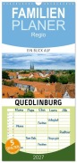 Cover-Bild zum Titel 'Familienplaner 2027 - Ein Blick auf Quedlinburg mit 5 Spalten (Wandkalender, 21 x 45 cm) CALVENDO' von 'Markus W. Lambrecht'