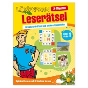 Cover-Bild zum Titel 'Löwenzahn-2-Minuten-Leserätsel: Kreuzworträtsel und andere Knobeleien' von ''