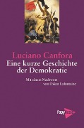 Cover-Bild zum Titel 'Eine kurze Geschichte der Demokratie' von 'Luciano Canfora'