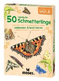 Cover-Bild zum Titel 'Expedition Natur 50 heimische Schmetterlinge' von 'Carola von Kessel, Nina Träger'