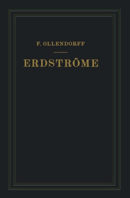 Erdströme - Franz Ollendorff