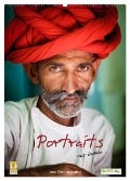 Portraits aus Indien (Wandkalender 2024 DIN A2 hoch), CALVENDO Monatskalender - Jens Benninghofen