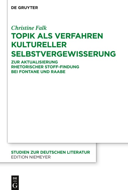 Topik als Verfahren kultureller Selbstvergewisserung - Christine Falk