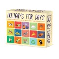 Cover-Bild zum Titel 'Holidays for Days 2025 6.2 X 5.4 Box Calendar' von 'Willow Creek Press'