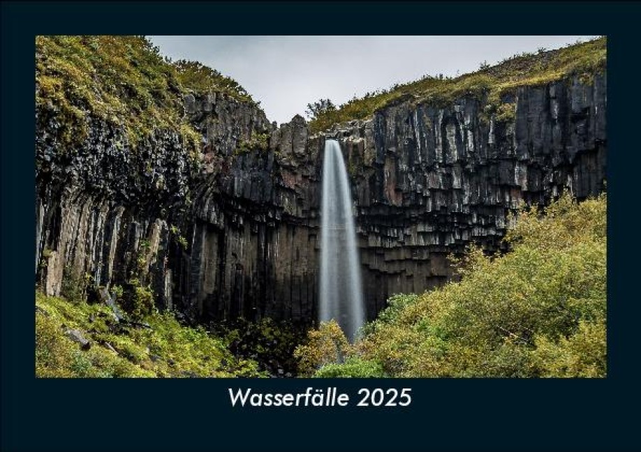 Wasserfälle 2025 Fotokalender DIN A5 - Tobias Becker