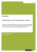 Cover-Bild zum Titel 'Einführung in die Trendsportart Headis' von 'Rafael Beck'