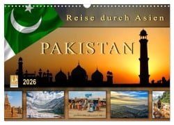 Reise durch Asien - Pakistan (Wandkalender 2026 DIN A3 quer), CALVENDO Monatskalender - Peter Roder