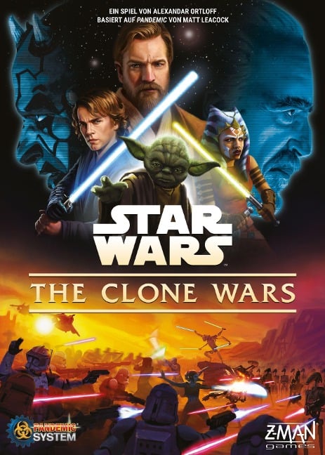 Star Wars The Clone Wars (Ein Brettspiel mit dem Pandemic-System) - Alexandar Ortloff, Matt Leacock