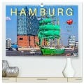 Hamburg - meine Stadt mit viel Herz (hochwertiger Premium Wandkalender 2025 DIN A2 quer), Kunstdruck in Hochglanz - Peter Roder