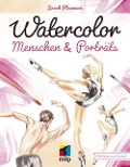 Cover-Bild zum Titel 'Watercolor Menschen & Porträts' von 'Sarah Stark'