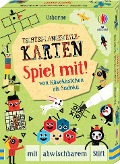 Cover-Bild zum Titel 'Tschüss-Langeweile-Karten: Spiel mit!' von 'Emily Bone, Lucy Bowman'