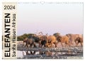 Elefanten - Sanfte Riesen Afrikas (Wandkalender 2024 DIN A3 quer), CALVENDO Monatskalender - Silvia Trüssel