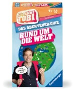 Ravensburger 22492 - Checker Tobi - Rund um die Welt - Das Abenteuerquiz für Kinder ab 7 Jahren, Quiz & Mitmachspiel für Kinder und Familien, für 2-4 Spieler - Gunter Baars