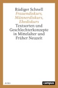 Cover-Bild zum Titel 'Frauendiskurs, Männerdiskurs, Ehediskurs' von 'Rüdiger Schnell'