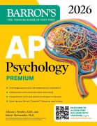 Cover-Bild zum Titel 'AP Psychology Premium, 2026: Prep Book with 3 Practice Tests + Comprehensive Review + Online Practice' von 'Barron's Educational Series, Allyson J. Weseley, Robert McEntarffer'