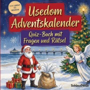 Cover-Bild zum Titel 'Usedom-Adventskalender: Quiz-Buch mit Fragen und Rätsel' von 'Schlauvento Interactive'
