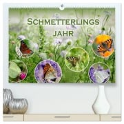 Cover-Bild zum Titel 'Schmetterlingsjahr (hochwertiger Premium Wandkalender 2026 DIN A2 quer), Kunstdruck in Hochglanz' von 'Christine B-B Müller'