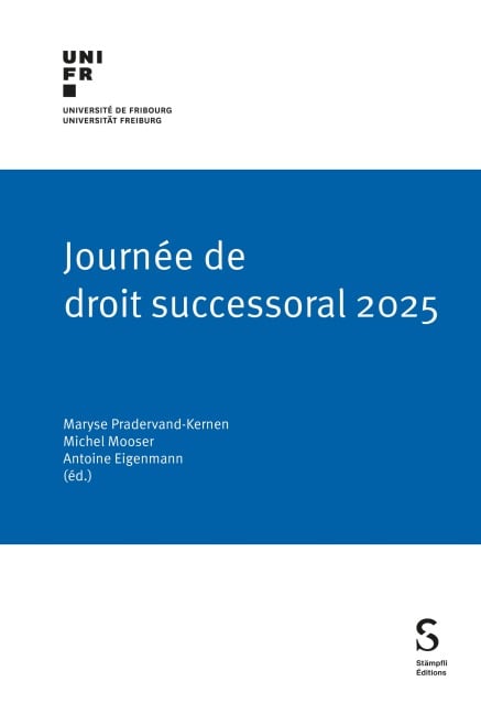 Journée de droit successoral 2025 - 