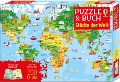 Cover-Bild zum Titel 'Puzzle & Buch: Städte der Welt' von 'Sam Smith, Kirsteen Robson'
