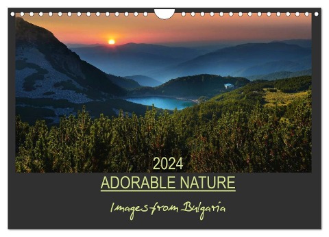 Adorable Nature - Images from Bulgaria / UK-Version (Wall Calendar 2024 DIN A4 landscape), CALVENDO 12 Month Wall Calendar - Albena Markova