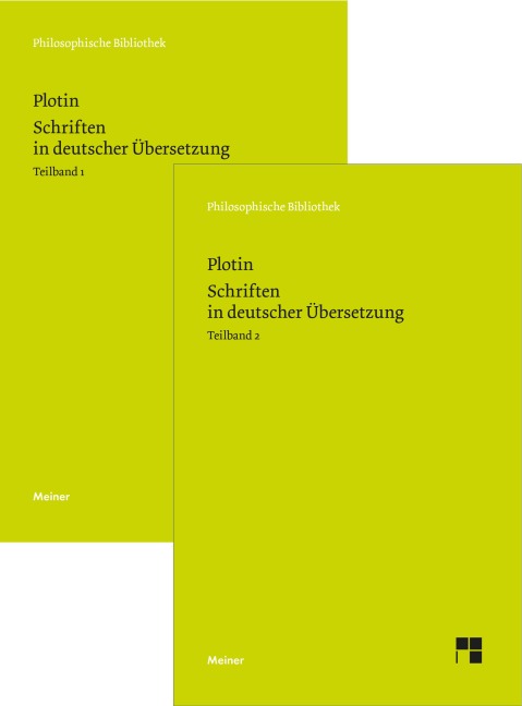 Schriften in deutscher Übersetzung - Plotin