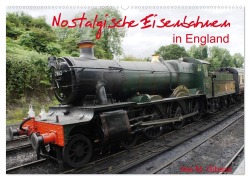 Cover-Bild zum Titel 'Nostalgische Eisenbahnen Englands (Wandkalender 2027 DIN A2 quer), CALVENDO Monatskalender' von 'Ilse M. Gibson'