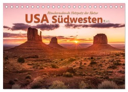 Cover-Bild zum Titel 'USA Südwesten - Atemberaubende Hotspots der Natur (Tischkalender 2026 DIN A5 quer), CALVENDO Monatskalender' von 'Brittasiehtdiewelt Lieder'