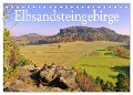Elbsandsteingebirge (Tischkalender 2025 DIN A5 quer), CALVENDO Monatskalender - LianeM LianeM