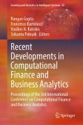 Cover-Bild zum Titel 'Recent Developments in Computational Finance and Business Analytics' von ''