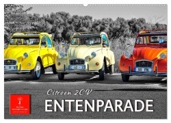 Citroën 2CV - Entenparade (Wandkalender 2025 DIN A2 quer), CALVENDO Monatskalender - Peter Roder