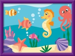 Cover-Bild zum Titel 'CreArt, Malen nach Zahlen mit Gips gießen - Meeresfreunde' von ''