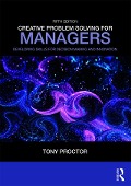 Cover-Bild zum Titel 'Creative Problem Solving for Managers' von 'Tony Proctor'