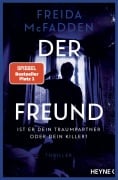 Cover-Bild zum Titel 'Der Freund - Ist er dein Traumpartner oder dein Killer?' von 'Freida McFadden'