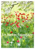 Ein buntes Tulpenjahr (Wandkalender 2024 DIN A4 hoch), CALVENDO Monatskalender - Gisela Kruse