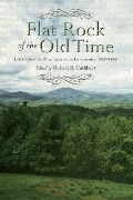 Cover-Bild zum Titel 'Flat Rock of the Old Time' von ''