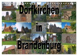 Dorfkirchen in Brandenburg (Wandkalender 2026 DIN A4 quer), CALVENDO Monatskalender - Peter Morgenroth (Petmo)