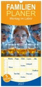 Cover-Bild zum Titel 'Familienplaner 2027 - Montag im Labor mit 5 Spalten (Wandkalender, 21 x 45 cm) CALVENDO' von 'Kerstin Waurick'