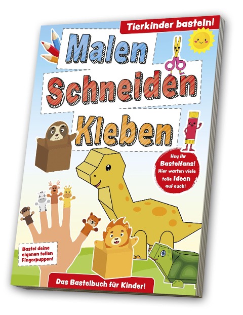 Bastelbuch - Tierkinder - 