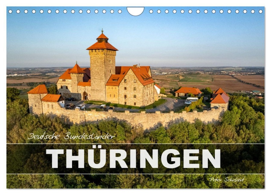 Deutsche Bundesländer - Thüringen (Wandkalender 2026 DIN A4 quer), CALVENDO Monatskalender - Peter Schickert