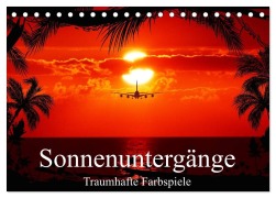 Sonnenuntergänge ¿ Traumhafte Farbspiele (Tischkalender 2026 DIN A5 quer), CALVENDO Monatskalender - Elisabeth Stanzer