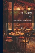 Cover-Bild zum Titel 'Oeuvres; Volume 1' von 'Pierre-Louis Moreau De Maupertuis'