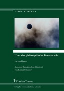 Cover-Bild zum Titel 'Über das philosophische Bewusstsein' von 'Lucian Blaga'