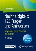 Cover-Bild zum Titel 'Nachhaltigkeit: 125 Fragen und Antworten' von 'Katja Mayer'