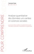 Cover-Bild zum Titel 'Analyse quantitative des données uni-variées en sciences sociales' von 'Constant Soko'