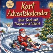 Cover-Bild zum Titel 'Kart-Adventskalender: Quiz-Buch mit Fragen und Rätsel' von 'Schlauvento Interactive'