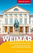 Cover-Bild zum Titel 'TRESCHER Reiseführer Weimar' von 'Kerstin Sucher, Bernd Wurlitzer'