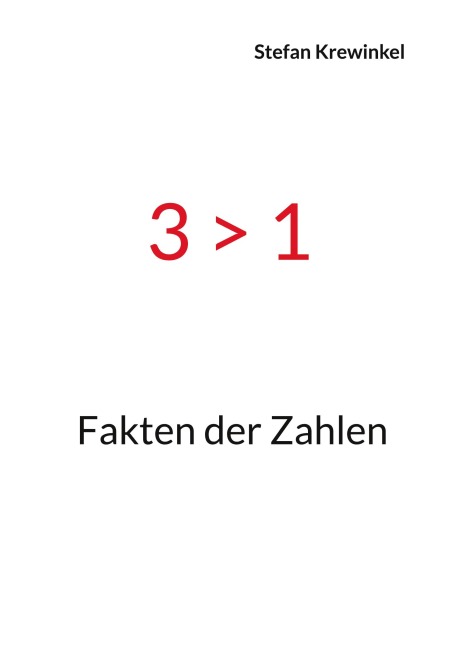 3 > 1 - Stefan Krewinkel