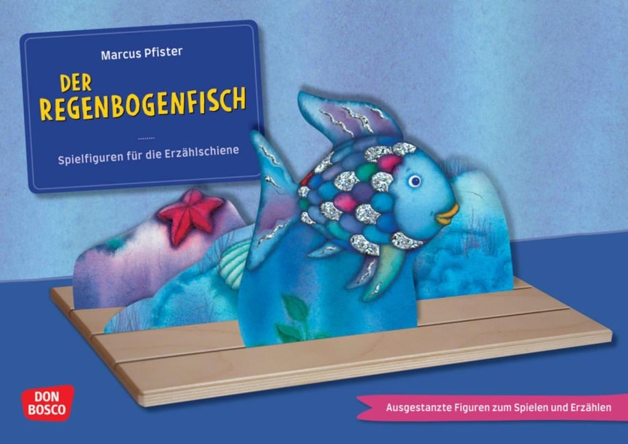 Der Regenbogenfisch, mit schillernden Schuppen - Marcus Pfister